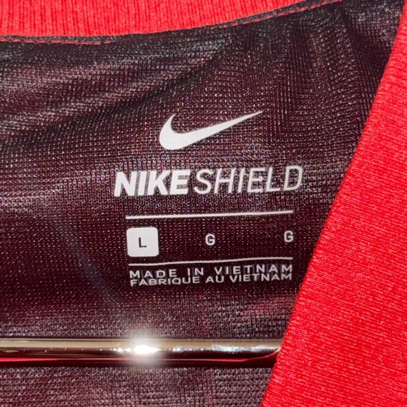 Nike Women's Vibrant Red Bomber Jacket - Picture 6 of 16